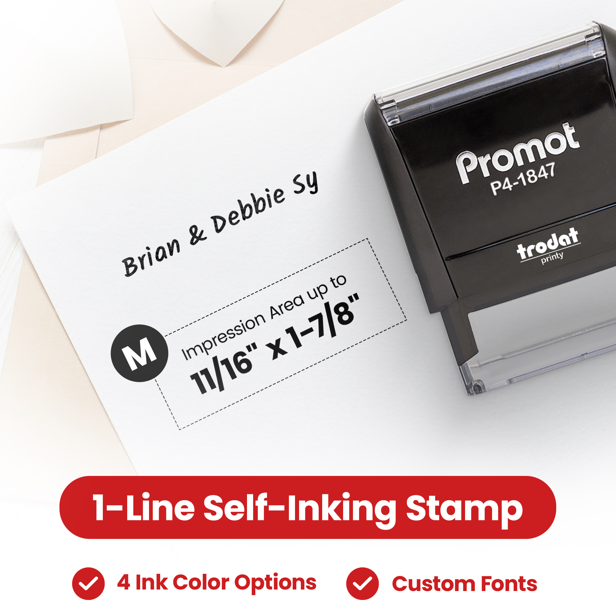 1-Line Stamp (Medium)